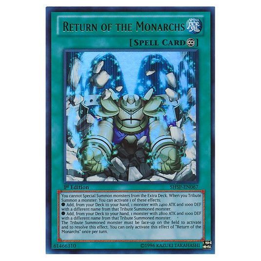 Yu-Gi-Oh! - Shadow Specters - Return of the Monarchs (Ultra Rare) SHSP-EN067