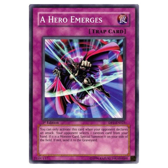 Yu-Gi-Oh! - Duelist Pack - Jaden Yuki - A Hero Emerges (Common) DP1-EN025