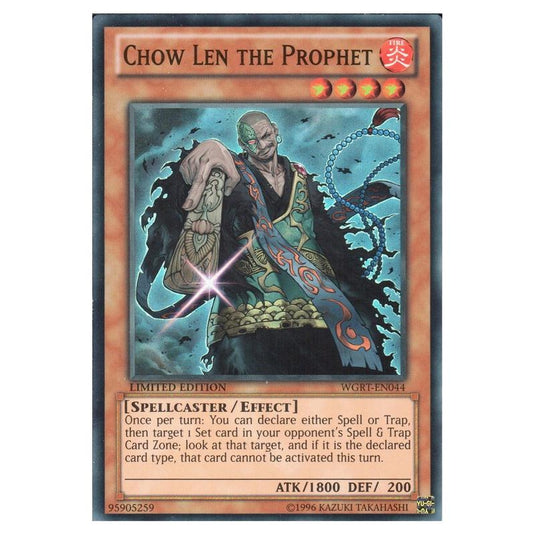 Yu-Gi-Oh! - War of the Giants Reinforcements - Chow Len the Prophet (Super Rare) WGRT-EN044