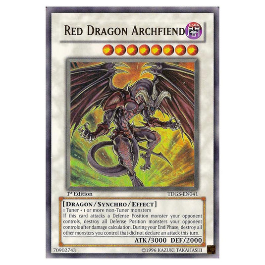 Yu-Gi-Oh! - The Duelist Genesis - Red Dragon Archfiend (Ultra Rare) TDGS-EN041