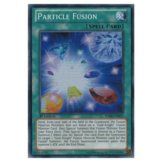Yu-Gi-Oh! - Hidden Arsenal 6 - Omega Xyz - Particle Fusion (Super Rare) HA06-EN055