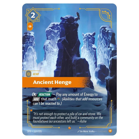 Riftbound: League of Legends TCG - Spiritforged - Ancient Henge - 117/221
