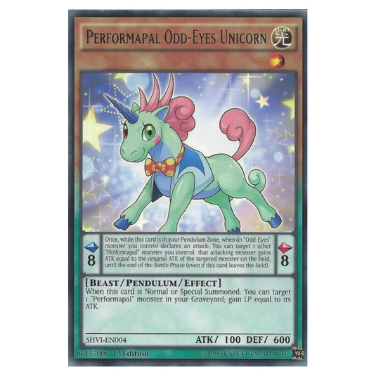 Yu-Gi-Oh! - Shining Victories - Performapal Odd-Eyes Unicorn (Rare) SHVI-EN004