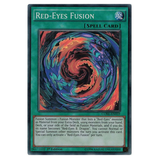 Yu-Gi-Oh! - Clash of Rebellions - Red-Eyes Fusion (Super Rare) CORE-EN059