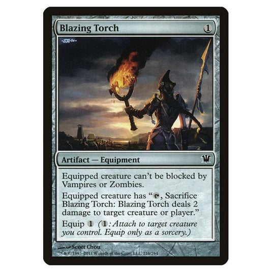 Magic the Gathering - Innistrad - Blazing Torch - 216/264