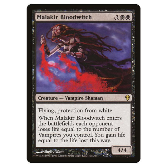 Magic The Gathering - Zendikar - Malakir Bloodwitch - 100/249