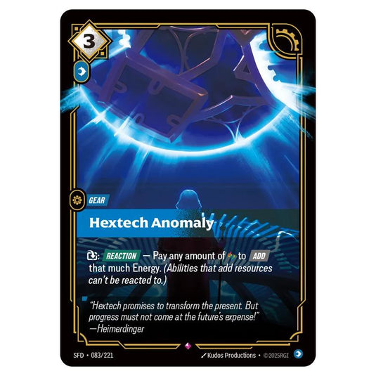 Riftbound: League of Legends TCG - Spiritforged - Hextech Anomaly - 083/221