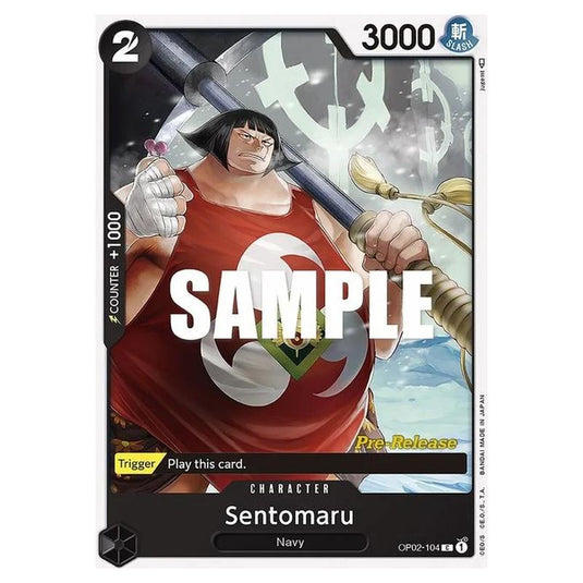 One Piece - OP-02: Paramount War Promos - Sentomaru - OP02-104