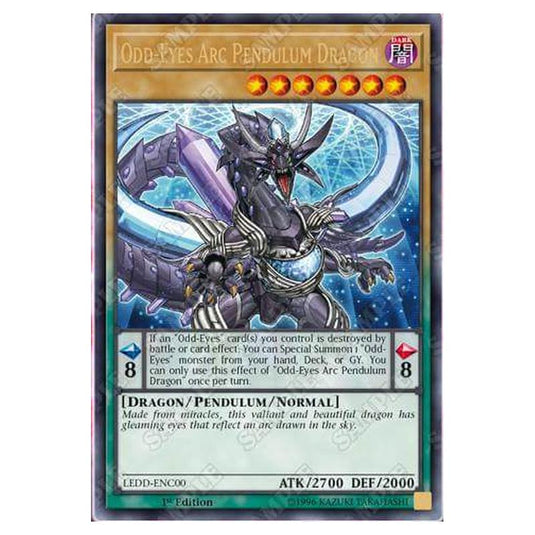 Yu-Gi-Oh! - Legendary Dragon Decks - Odd-Eyes Arc Pendulum Dragon (Ultra Rare) LEDD-ENC00