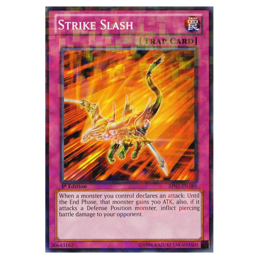 Yu-Gi-Oh! - Battle Pack 2 - War of the Giants - Strike Slash (Mosaic Rare) BP02-EN189
