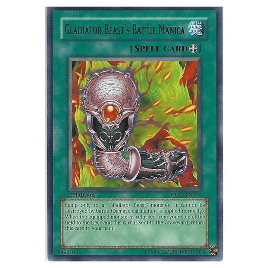 Yu-Gi-Oh! - Gladiator\'s Assault - Gladiator Beast\'s Battle Manica (Rare) GLAS-EN057