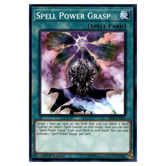 Yu-Gi-Oh! - Structure Deck - Order of the Spellcasters - Spell Power Grasp (Common) SR08-EN025