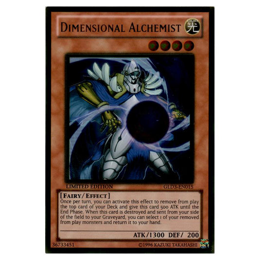 Yu-Gi-Oh! - Gold Series 3 - Dimensional Alchemist (Gold Rare) GLD3-EN015