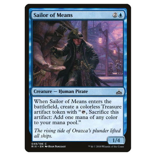 Magic The Gathering - Rivals Of Ixalan - Sailor Of Means - 49/196