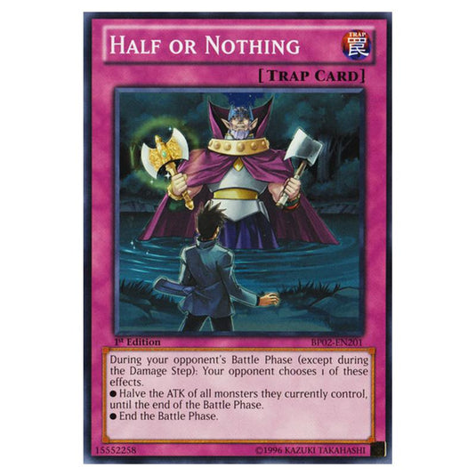Yu-Gi-Oh! - Battle Pack 2 - War of the Giants - Half or Nothing (Common) BP02-EN201