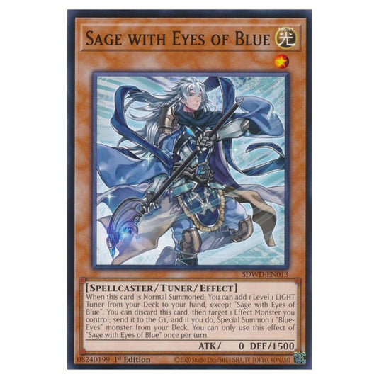Yu-Gi-Oh! - Structure Deck - Blue-Eyes White Destiny - Sage with Eyes of Blue (3) SDWD-EN013