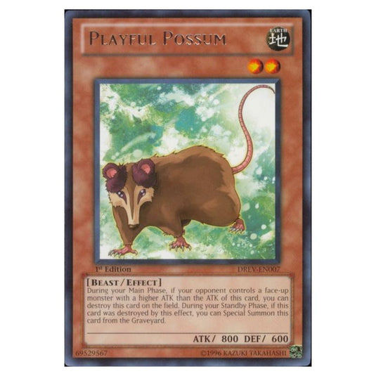 Yu-Gi-Oh! - Duelist Revolution - Playful Possum (Rare) DREV-EN007
