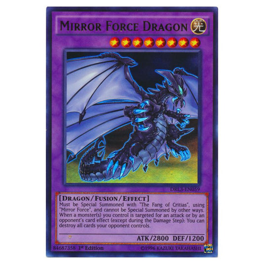 Yu-Gi-Oh! - Dragons of Legend - Unleashed - Mirror Force Dragon (Ultra Rare) DRL3-EN059