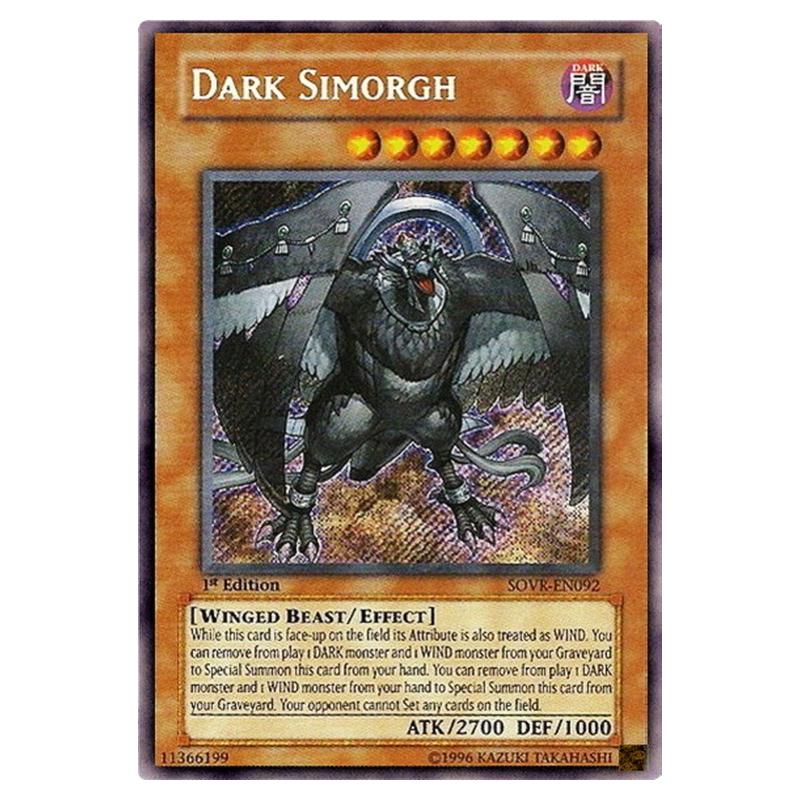 Yu-Gi-Oh! - Stardust Overdrive - Dark Simorgh (Secret Rare) SOVR-EN092 Yu-Gi-Oh! - Stardust Overdrive - Dark Simorgh (Secret Rare) SOVR-EN092