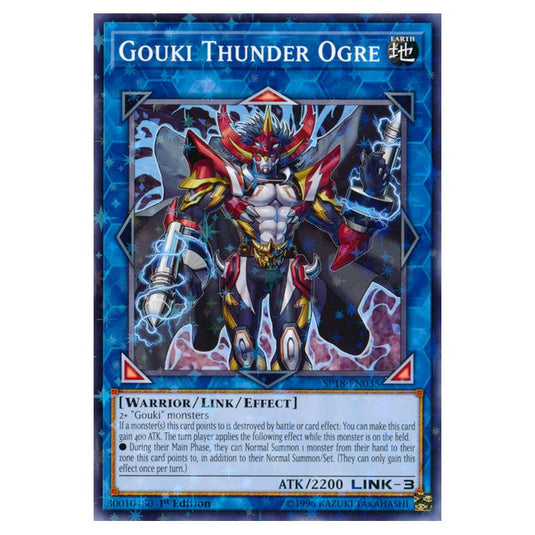 Yu-Gi-Oh! - Star Pack VRAINS - Gouki Thunder Ogre (Starfoil) SP18-EN035