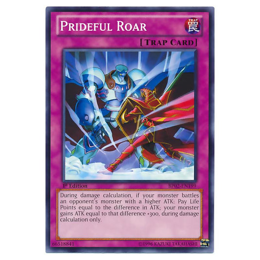 Yu-Gi-Oh! - Battle Pack 2 - War of the Giants - Prideful Roar (Common) BP02-EN199