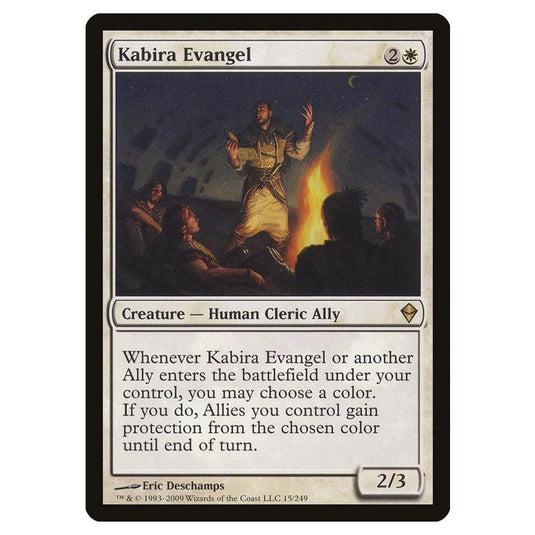 Magic The Gathering - Zendikar - Kabira Evangel - 15/249
