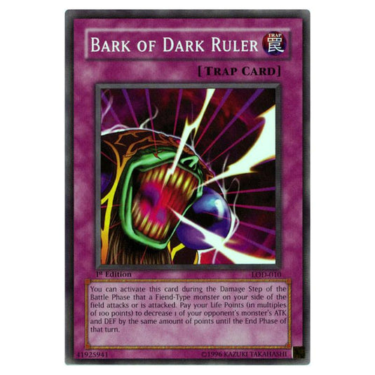 Yu-Gi-Oh! - Legacy of Darkness - Bark of Dark Ruler (Common) LOD-010