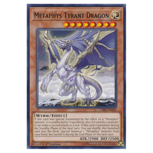 Yu-Gi-Oh! - Circuit Break - Metaphys Tyrant Dragon (Rare) CIBR-EN026