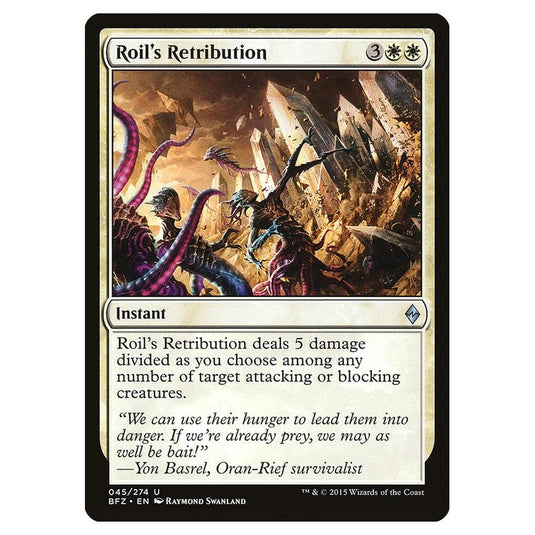Magic The Gathering - Battle For Zendikar - Roil's Retribution - 45/274