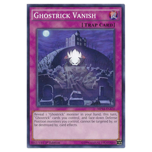 Yu-Gi-Oh! - 2014 Mega-Tin Mega Pack - Ghostrick Vanish (Common) MP14-EN174
