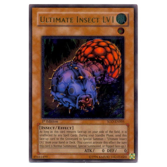 Yu-Gi-Oh! - Soul of the Duelist - Ultimate Insect LV1 (Ultimate Rare) SOD-EN005