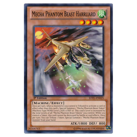 Yu-Gi-Oh! - Judgment of the Light - Mecha Phantom Beast Harrliard (Common) JOTL-EN025