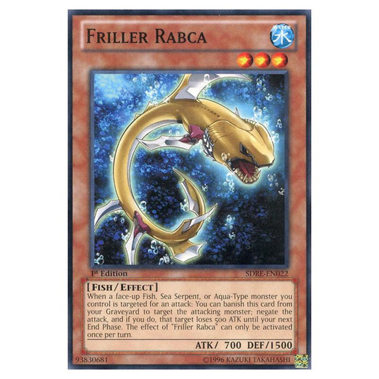Yu-Gi-Oh! - Realm of the Sea Emperor Structure Deck - Friller Rabca (Common) SDRE-EN022