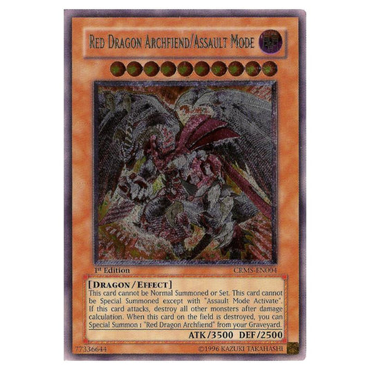 Yu-Gi-Oh! - Crimson Crisis - Red Dragon Archfiend/Assault Mode (Ultimate Rare) CRMS-EN004