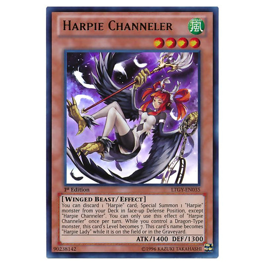 Yu-Gi-Oh! - Lord of the Tachyon Galaxy - Harpie Channeler (Ultra Rare) LTGY-EN035