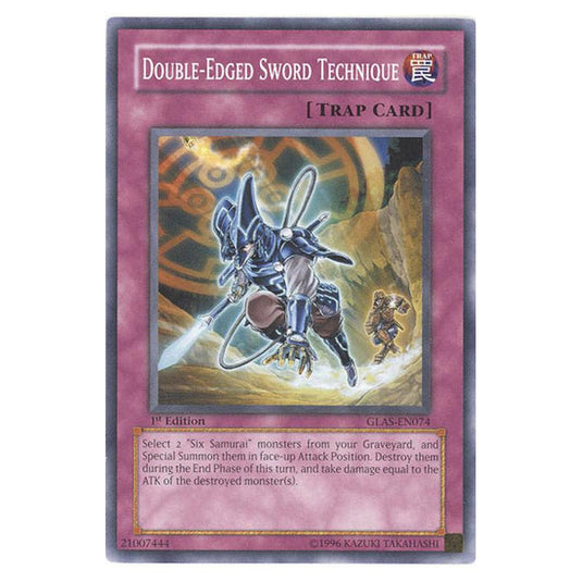 Yu-Gi-Oh! - Gladiator\'s Assault - Double-Edged Sword Technique (Common) GLAS-EN074