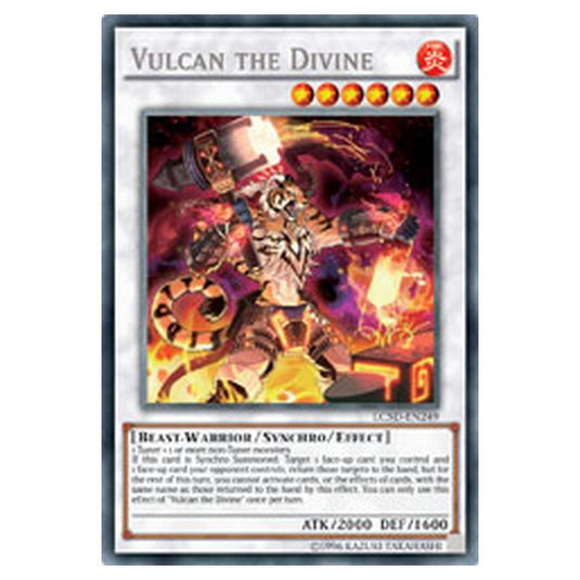 Yu-Gi-Oh! - Legendary Collection 5D's Mega Pack - Vulcan the Divine (Secret Rare) LC5D-EN249