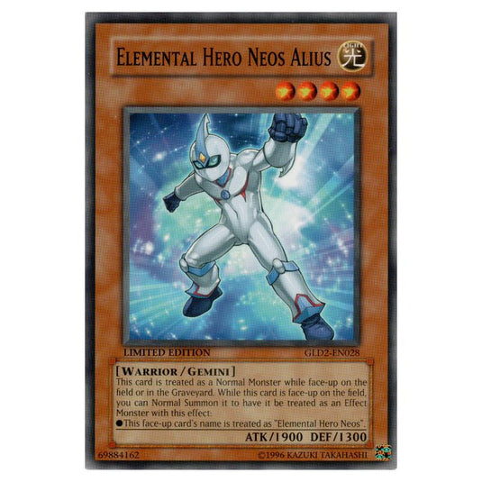 Yu-Gi-Oh! - Gold Series 2009 - Elemental HERO Neos Alius (Common) GLD2-EN028
