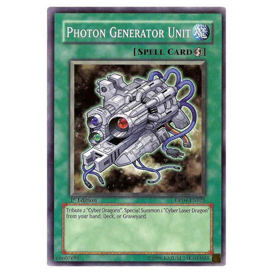 Yu-Gi-Oh! - Duelist Pack - Zane Truesdale - Photon Generator Unit (Common) DP04-EN021