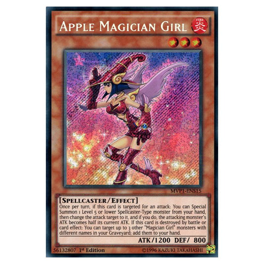 Yu-Gi-Oh! - Yu-Gi-Oh! The Dark Side of Dimensions Movie Pack Secret Edition - Apple Magician Girl (Secret Rare) MVP1-ENS15
