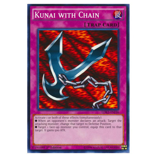Yu-Gi-Oh! - Legendary Decks II - Kunai with Chain (Common) LDK2-ENJ36