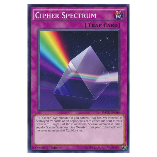 Yu-Gi-Oh! - Raging Tempest - Cipher Spectrum (Common) RATE-EN069