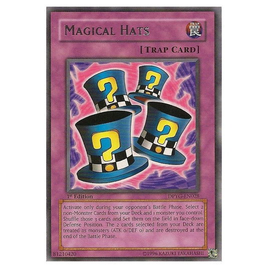 Yu-Gi-Oh! - Duelist Pack - Yugi - Magical Hats (Rare) DPYG-EN028