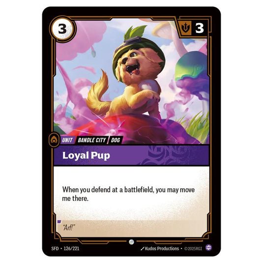 Riftbound: League of Legends TCG - Spiritforged - Loyal Pup - 126/221
