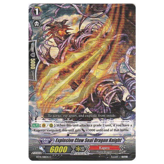 CFV - Brilliant Strike - Explosive Claw Seal Dragon Knight - 81/102