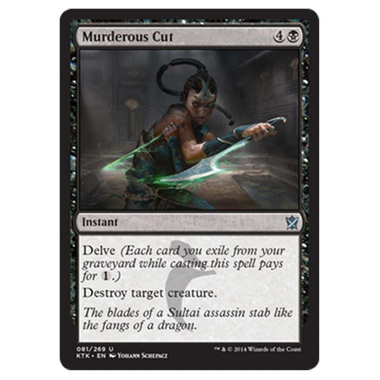 Magic the Gathering - Khans Of Tarkir - Murderous Cut - 81/269