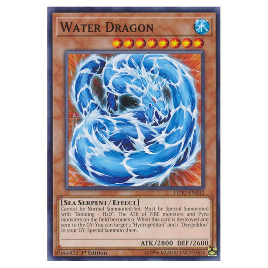 Yu-Gi-Oh! - Legendary Duelists - Water Dragon (Common) LEDU-EN042