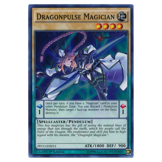 Yu-Gi-Oh! - Pendulum Evolution - Dragonpulse Magician (Super Rare) PEVO-EN013