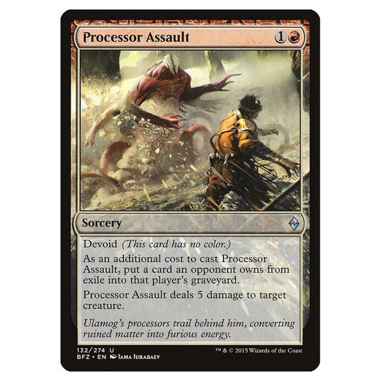 Magic The Gathering - Battle For Zendikar - Processor Assault - 132/274 (Foil)