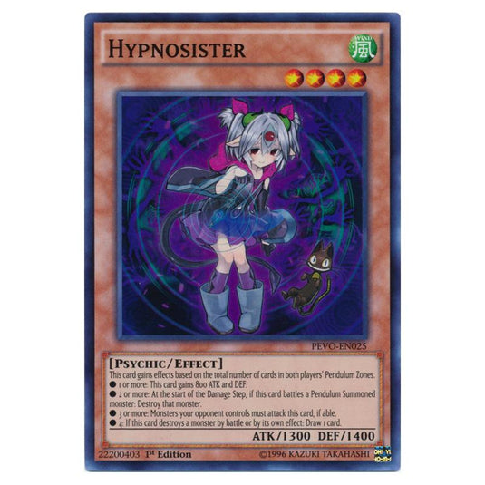 Yu-Gi-Oh! - Pendulum Evolution - Hypnosister (Super Rare) PEVO-EN025